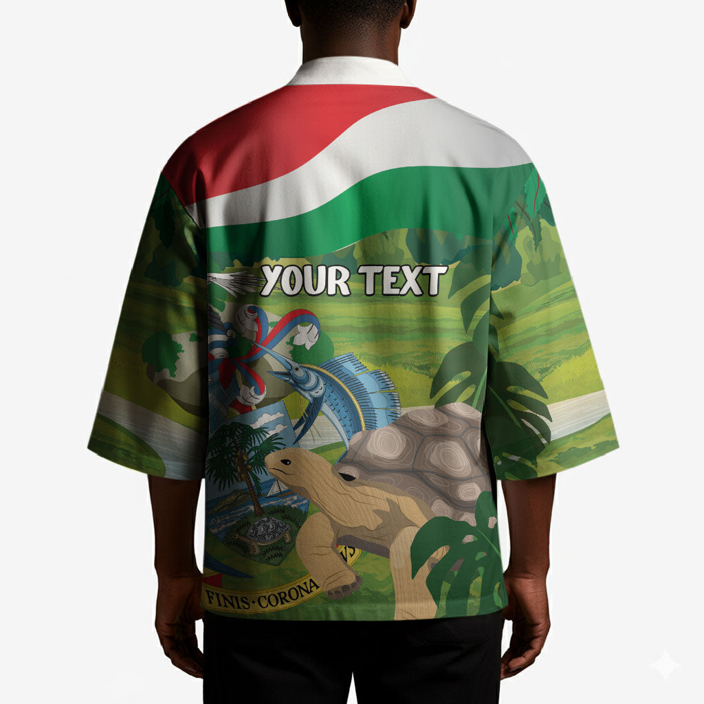 Seychelles National Day Personalized Kimono 50 Years Anniversary Lendepandans Sesel