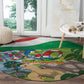 Seychelles National Day Round Carpet 50 Years Anniversary Lendepandans Sesel