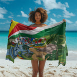 Seychelles National Day Sarong 50 Years Anniversary Lendepandans Sesel
