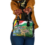 Seychelles National Day Shoulder Handbag 50 Years Anniversary Lendepandans Sesel