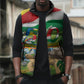 Seychelles National Day Personalized Sleeveless Puffer Jacket 50 Years Anniversary Lendepandans Sesel