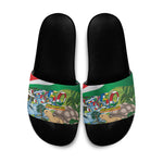 Seychelles National Day Slide Sandals 50 Years Anniversary Lendepandans Sesel