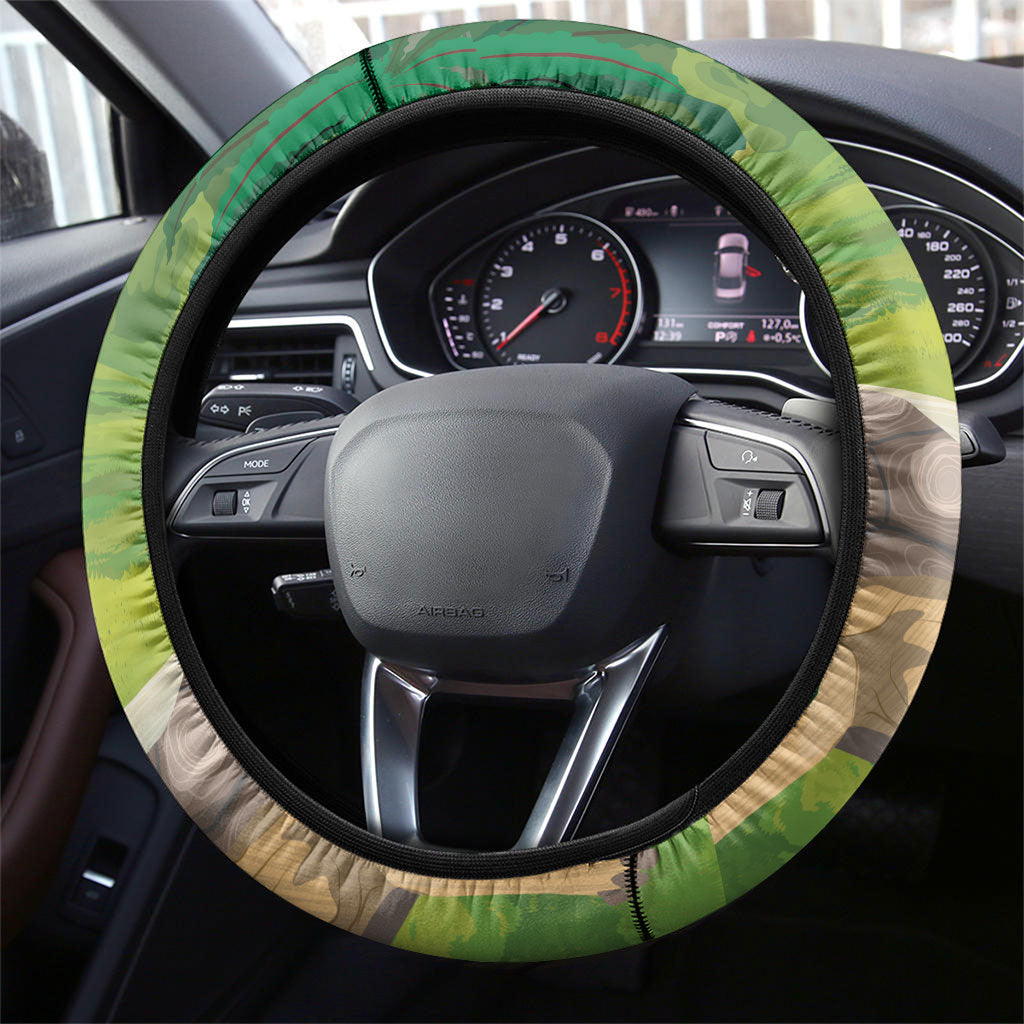 Seychelles National Day Steering Wheel Cover 50 Years Anniversary Lendepandans Sesel
