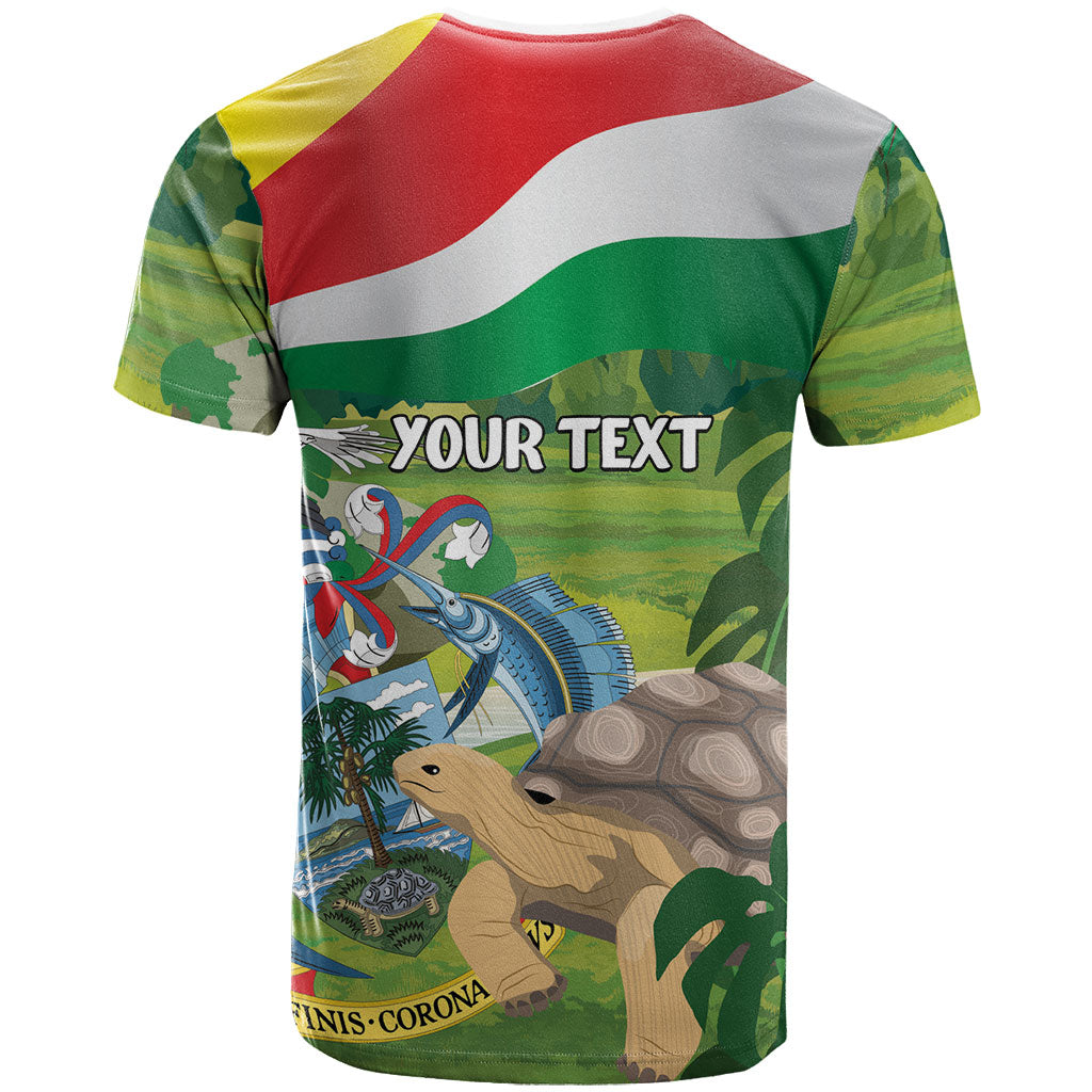 Seychelles National Day Personalized T shirt 50 Years Anniversary Lendepandans Sesel