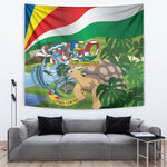 Seychelles National Day Tapestry 50 Years Anniversary Lendepandans Sesel