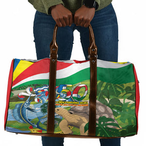 Seychelles National Day Travel Bag 50 Years Anniversary Lendepandans Sesel