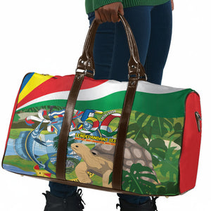 Seychelles National Day Travel Bag 50 Years Anniversary Lendepandans Sesel