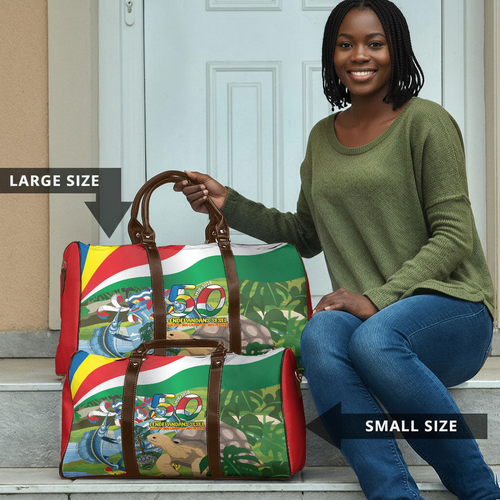 Seychelles National Day Travel Bag 50 Years Anniversary Lendepandans Sesel