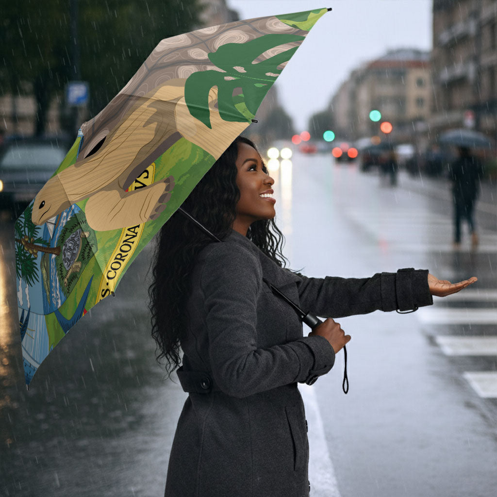 Seychelles National Day Umbrella 50 Years Anniversary Lendepandans Sesel