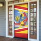 DR Congo Independence Day Personalized Door Cover Congo-Kinshasa Coat Of Arms Style