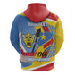 DR Congo Independence Day Personalized Hoodie Congo-Kinshasa Coat Of Arms Style