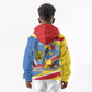 DR Congo Independence Day Personalized Kid Hoodie Congo-Kinshasa Coat Of Arms Style