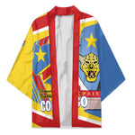 DR Congo Independence Day Personalized Kimono Congo-Kinshasa Coat Of Arms Style