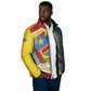 DR Congo Independence Day Personalized Padded Jacket Congo-Kinshasa Coat Of Arms Style