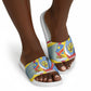 DR Congo Independence Day Slide Sandals Congo-Kinshasa Coat Of Arms Style