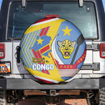 DR Congo Independence Day Spare Tire Cover Congo-Kinshasa Coat Of Arms Style