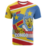 DR Congo Independence Day Personalized T shirt Congo-Kinshasa Coat Of Arms Style