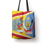 DR Congo Independence Day Tote Bag Congo-Kinshasa Coat Of Arms Style