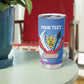 DR Congo Independence Day Personalized Tumbler Cup Congo-Kinshasa Coat Of Arms Style