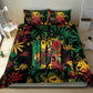 Jamaica Reggae Festival Bedding Set One Love Rastafari Culture - African Pride