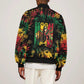 Jamaica Reggae Festival Bomber Jacket One Love Rastafari Culture - African Pride