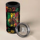 Jamaica Reggae Festival 4 in 1 Can Cooler Tumbler One Love Rastafari Culture - African Pride