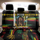 Jamaica Reggae Legend Tosh Back Car Seat Cover Cannabis Pattern - African Pride