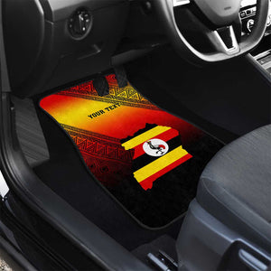 Personalised Uganda Independence Day Car Mats Jamhuri ya Uganda Coat Of Arms