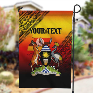 Personalised Uganda Independence Day Garden Flag Jamhuri ya Uganda Coat Of Arms