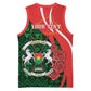 Personalized Burkina Faso Republic Day Basketball Jersey Bogolan Mudcloth - Coat Of Arms Design LT14