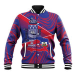 Port-au-Prince Afro-Haitians Baseball Jacket Ayiti Map Pòtoprens Flag Color - African Pride