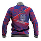 Port-au-Prince Afro-Haitians Baseball Jacket Ayiti Map Pòtoprens Flag Color - African Pride