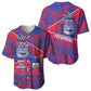 Port-au-Prince Afro-Haitians Baseball Jersey Ayiti Map Pòtoprens Flag Color LT14