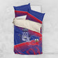 Port-au-Prince Afro-Haitians Bedding Set Ayiti Map Pòtoprens Flag Color - African Pride