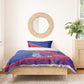 Port-au-Prince Afro-Haitians Bedding Set Ayiti Map Pòtoprens Flag Color - African Pride