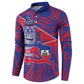 Port-au-Prince Afro-Haitians Button Sweatshirt Ayiti Map Pòtoprens Flag Color