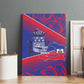 Port-au-Prince Afro-Haitians Canvas Wall Art Ayiti Map Pòtoprens Flag Color - African Pride