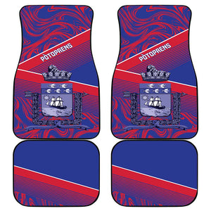Port-au-Prince Afro-Haitians Car Mats Ayiti Map Pòtoprens Flag Color - African Pride