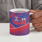 Port-au-Prince Afro-Haitians Ceramic Mug Ayiti Map Pòtoprens Flag Color - African Pride