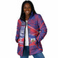 Port-au-Prince Afro-Haitians Padded Jacket Ayiti Map Pòtoprens Flag Color - African Pride