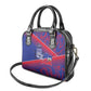 Port-au-Prince Afro-Haitians Shoulder Handbag Ayiti Map Pòtoprens Flag Color - African Pride