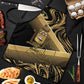 Port-au-Prince Afro-Haitians Apron Ayiti Map Pòtoprens Gold Color - African Pride