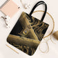 Port-au-Prince Afro-Haitians Tote Bag Ayiti Map Pòtoprens Gold Color - African Pride