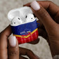 Afro-Haitians AirPods Case Proud Ayiti Veve Vodou Royal Palm Leaves - African Pride