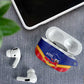 Afro-Haitians AirPods Case Proud Ayiti Veve Vodou Royal Palm Leaves - African Pride