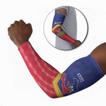 Afro-Haitians Arm Sleeves Proud Ayiti Veve Vodou Royal Palm Leaves - African Pride