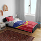 Afro-Haitians Bedding Set Proud Ayiti Veve Vodou Royal Palm Leaves - African Pride