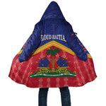 Afro-Haitians Cloak Proud Ayiti Veve Vodou Royal Palm Leaves - African Pride
