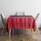 Afro-Haitians Tablecloth Proud Ayiti Veve Vodou Royal Palm Leaves - African Pride