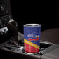 Afro-Haitians Tumbler Cup Proud Ayiti Veve Vodou Royal Palm Leaves - African Pride